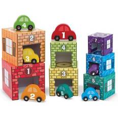 Toy Vehicles Melissa & Doug Nesting & Sorting Garages & Cars