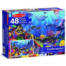 Floor Jigsaw Puzzles Melissa & Doug Underwater 48 Pieces