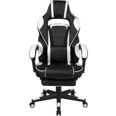 Adult Gaming Chairs Flash Furniture X40 Gaming Chair - White/Black