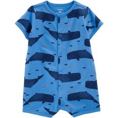 Carter's Playsuits Children's Clothing Carter's Whale Snap-Up Romper - Blue (V_1N054310)