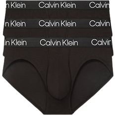 Calvin Klein Modern Structure Cotton Hip Brief 3-pack - Black