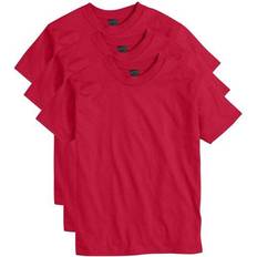 Hanes Kid's Beefy-T T-shirt 3-pack - Deep Red (O5380)