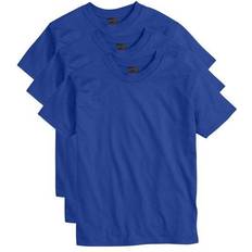 Hanes Kid's Beefy-T T-shirt 3-pack - Deep Royal (O5380)