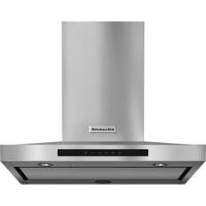 80cm - Wall Mounted Extractor Fans KitchenAid KVWB600DSS30", Stainless Steel
