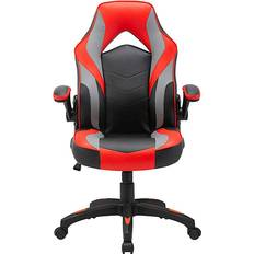Lorell High-Back Gaming Chair - Red/Black/Grey
