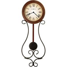 Howard Miller Kersen 22.5" Pendulum Wall Clock Metal/wood wood 22.5in Wall Clock 8"