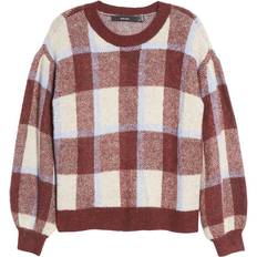Vero Moda Plaid Sweater - Port Royale