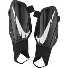 With Ankle Protection Shin Guards Nike Charge Guard Jr - Black/White