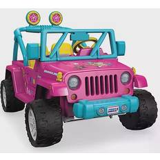 Barbie Ride-On Toys Fisher Price Power Wheels Barbie Jeep Wrangler 12V