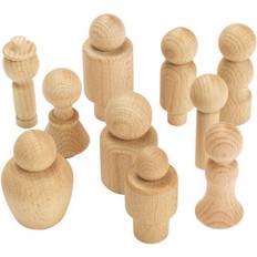 Wooden Figures Learning Advantage Wooden Community Figures Set