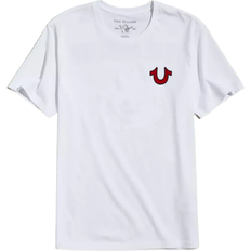 True Religion Clothing True Religion Felt Buddha Logo T-shirt - White