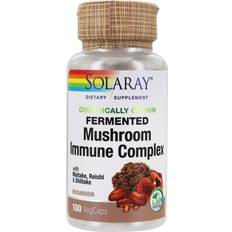Solaray Vitamins & Supplements Solaray Fermented Mushroom Immune Complex 100 VegCaps 100 pcs