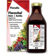 Floradix liquid iron Gaia Herbs Floravital Iron Herbs Liquid Extract (8.5 Fluid Ounces)