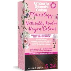 Umberto Giannini Flowerology Naturally Kinder Colour #5.34 Chestnut Brown 6.6fl oz