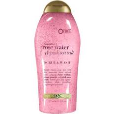 Bottle Body Scrubs OGX Sensitive + Pink Sea Salt & Rosewater Scrub & Wash 19.5fl oz