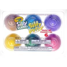 Crayola Dolls & Doll Houses Crayola 6ct Silly Putty Silly Scents Egg Pack