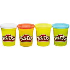 Clay Play-Doh Classic Colors 4-Pack Red, Yellow, Blue, and White