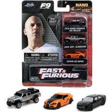 Jada Toys Jada Fast and Furious Nano Hollywood Rides F9 3-Pack