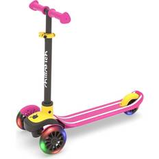 Chillafish Kick Scooters Chillafish Scotti Glow Scooter With Lightup Wheels In Pink Pink