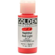 Golden Naphthol Red Light Fluid Acrylic Paint