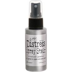 Spray Paints Ranger Distress Spray Stain 1.9oz-Brushed Pewter