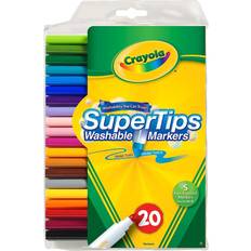 Pencils Crayola Super Tips Washable Markers 20-pack