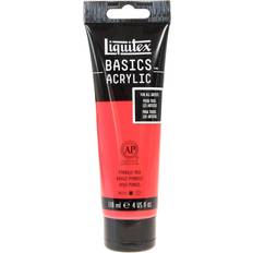 Liquitex Basics Pyrrole Red, 4 oz tube