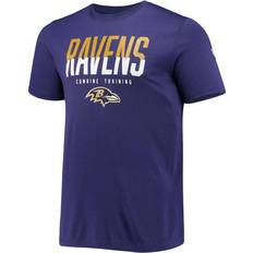 Tops New Era Baltimore Ravens Combine Authentic Big Stage T-shirt - Purple