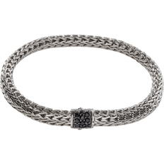 John Hardy Classic Chain Bracelet - Silver/Black