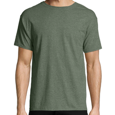 Hanes ComfortBlend EcoSmart Crewneck T-shirt 4-pack - Heather Green