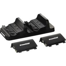 Dreamgear Batteries & Charging Stations Dreamgear Xbox One Dual Power Dock - Black