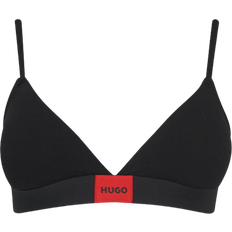 Hugo Boss Stretch Cotton Triangle Bra - Black