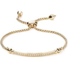 Kendra Scott Bracelets Kendra Scott Ott Adjustable Chain Bracelet - Gold/Transparent