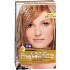 L'Oréal Paris Superior Preference Permanent Haircolor, Cooler, Dark Ash Blonde 7A False