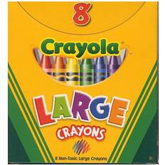 Crayons Crayola Large Crayons Box of 8