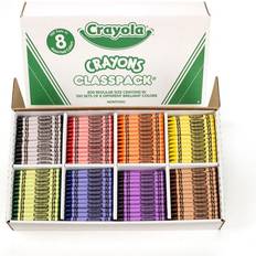 Crayons Crayola Classic Crayons Classpack 8 Colors 800-pack