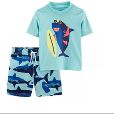 Carter's Swimwear Children's Clothing Carter's Rashguard Set 2-Piece - Blue (1N430910)