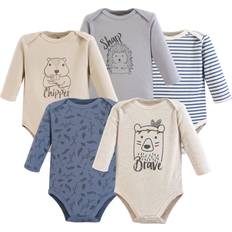 Yoga Sprout Woodland Bodysuits 5-pack - Beige
