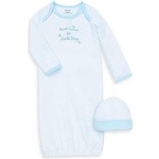 Nightgowns Children's Clothing Little Me Thank Heaven for Little Boys Sleeper Gown & Hat - Blue