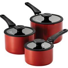 Saucepan Set Cookware Sets Tramontina Nesting with lid 6 Parts