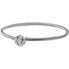 David Yurman Infinity Bracelet - Silver/Diamonds