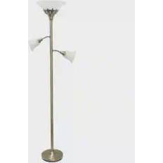 Gold Floor Lamps Lalia Home Torchiere with Reading LHF-3002 71"