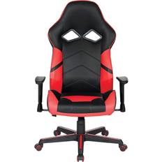Polyester Gaming Chairs Office Star Vapor Gaming Chair - Black/Red
