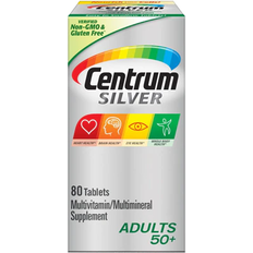 Vitamins & Supplements Centrum Silver Multivitamin-Multimineral Adults 50 Plus 80 Tablets