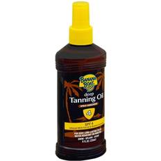 SPF Self-Tan Banana Boat Deep Tanning Spray Oil with Coconut Oil SPF 4 8fl oz