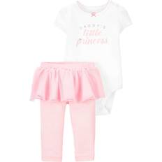 Carter's Daddy's Princess Bodysuit & Tutu Pant Set - White/Pink (V_1M980510)