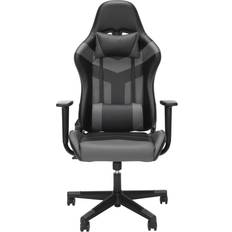 Essentials ESS-6075 Essentials Collection High Back Gaming Chair - Black/Grey