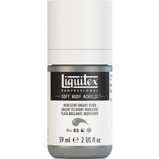 Liquitex Professional Soft Body Acrylic Color, 2 oz. Iridescent Bright Silver