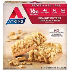 Atkins Granola Meal Bars Peanut Butter 5ct 5