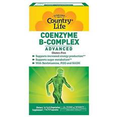 Country Life Coenzyme B-Complex Advanced 120 Vegetarian Capsules